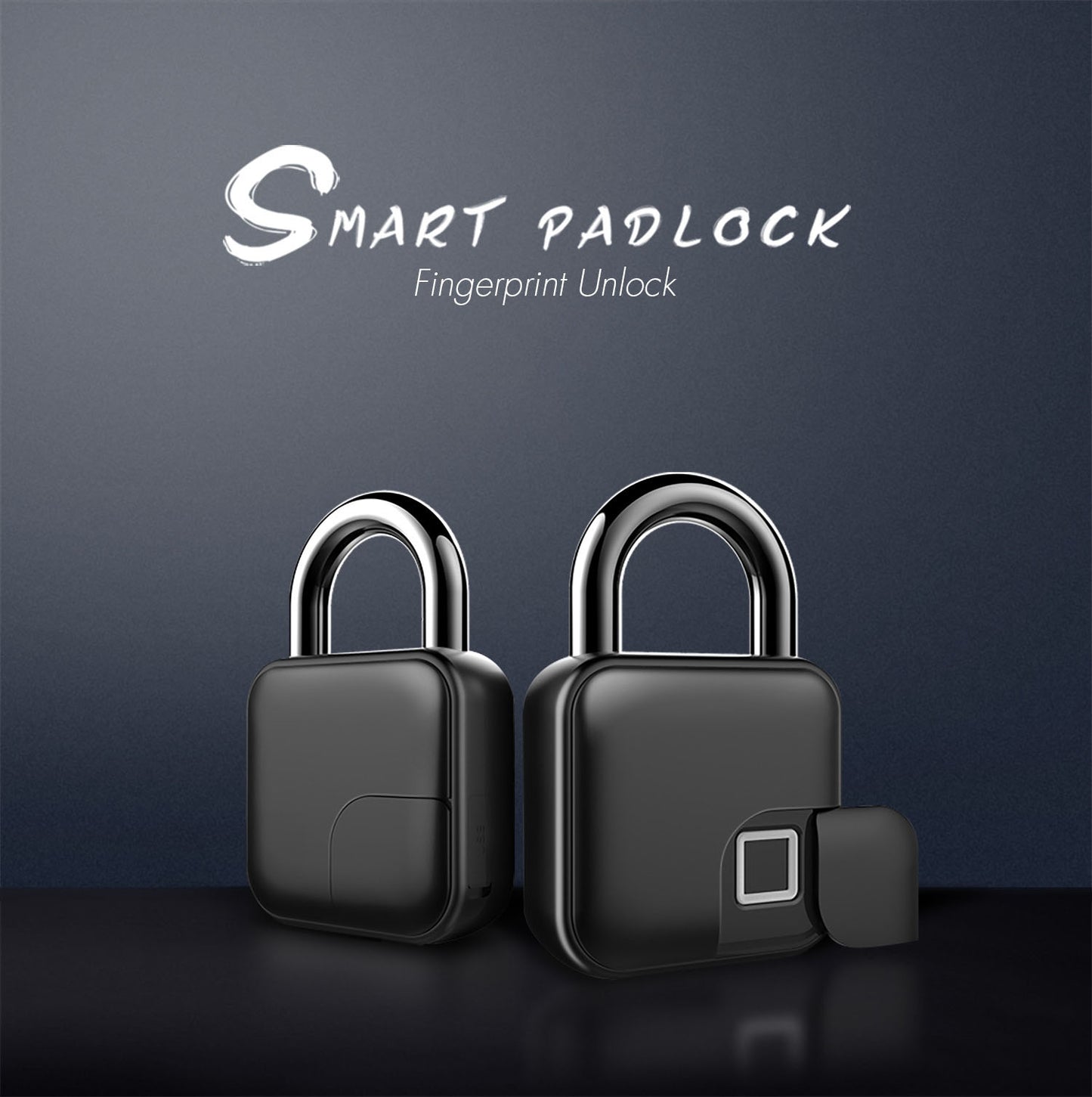 Smart Biometric Hidden Bluetooth Fingerprint Padlock