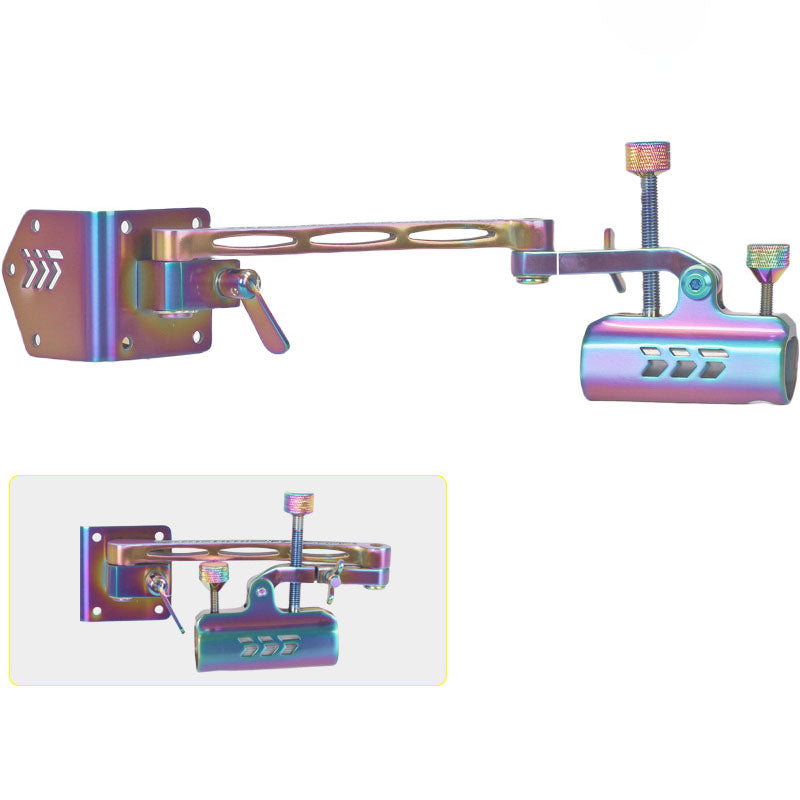 Thicker and Longer Upgraded Version Universal Adjustable Fishing Box Accessories Folding Bracket