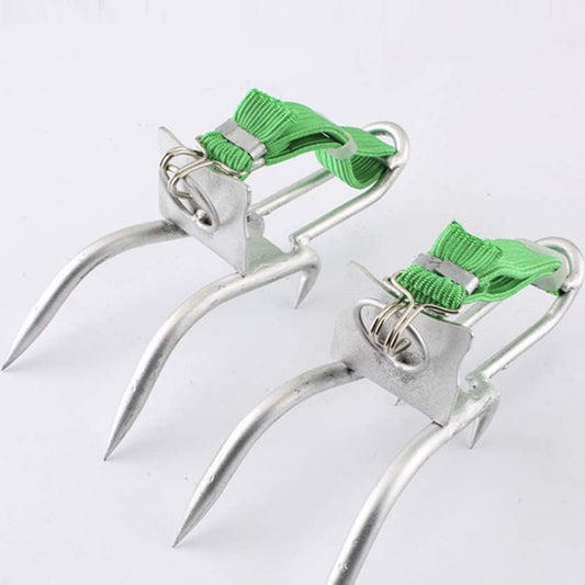 Lumberjack Non-Slip Climbing Tree Spikes Easy to Use Tree Climbing Tool Climbing Tree Shoes for Hunting Monitoring and Picking Fruit etc