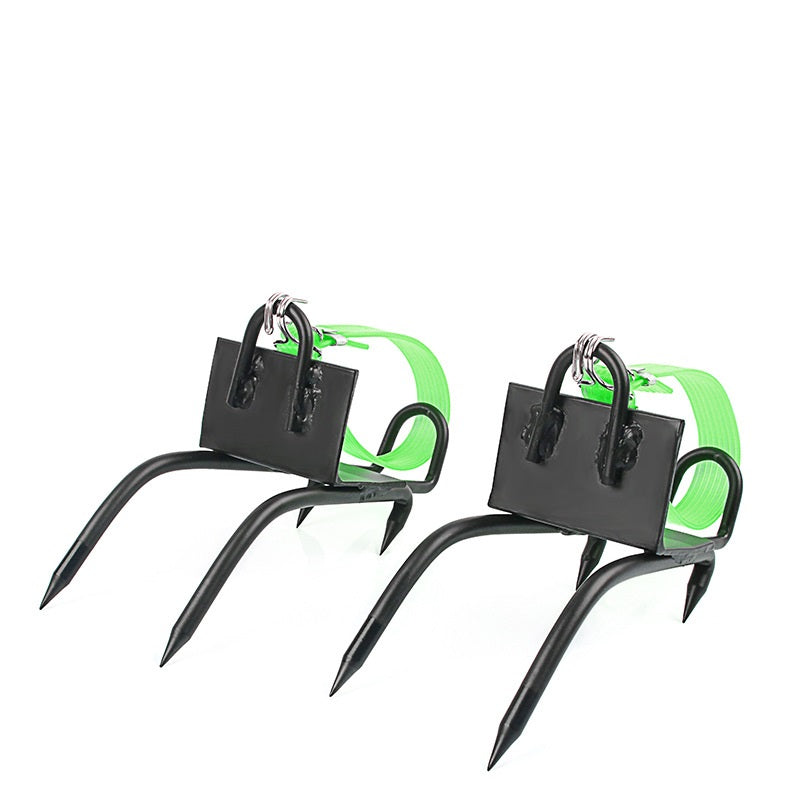 Lumberjack Non-Slip Climbing Tree Spikes Easy to Use Tree Climbing Tool Climbing Tree Shoes for Hunting Monitoring and Picking Fruit etc