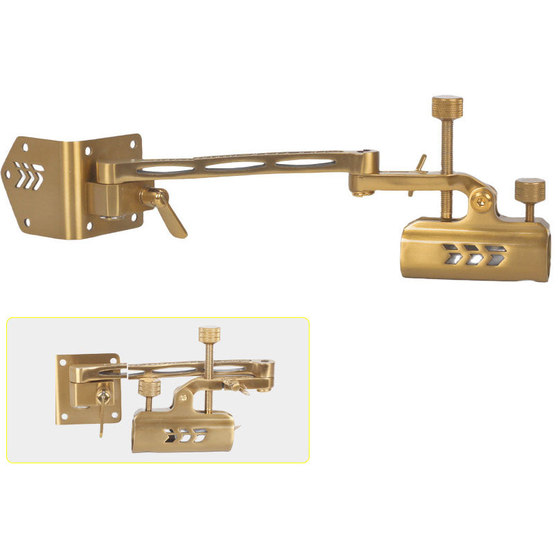 Thicker and Longer Upgraded Version Universal Adjustable Fishing Box Accessories Folding Bracket