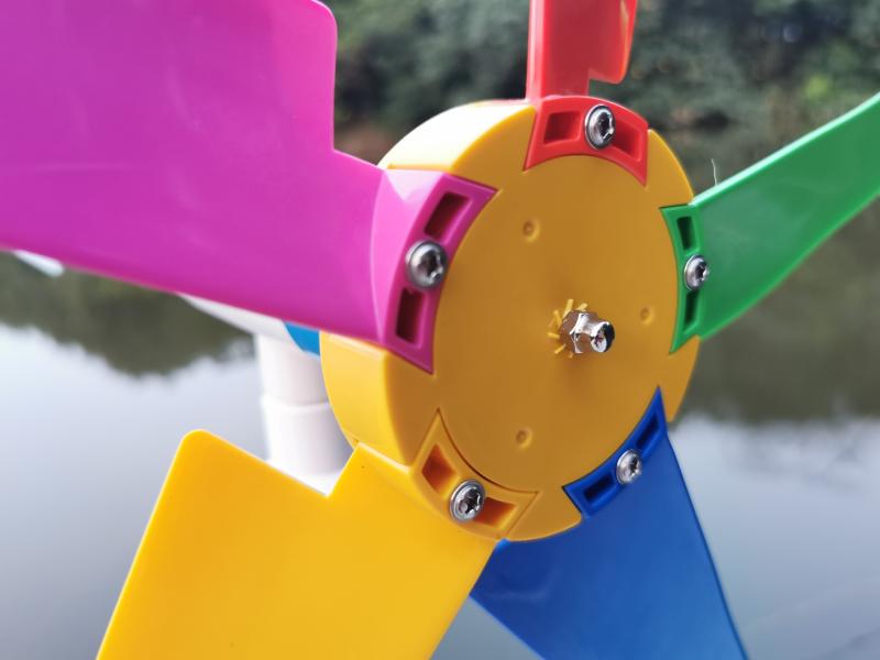 DIY Power Generation Windmill Garden Outdoor Decoration Generator