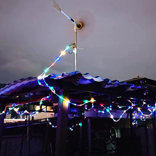 DIY Power Generation Windmill Garden Outdoor Decoration Generator