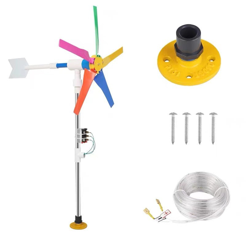 DIY Power Generation Windmill Garden Outdoor Decoration Generator